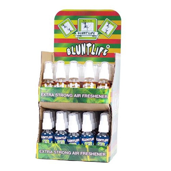 AIRFRESHNER BLUNTLIFE 50CT DISPLAY ASSORTED 1/1 AIRFRESHNER BLUNTLIFE 50CT DISPLAY ASSORTED 1/1
