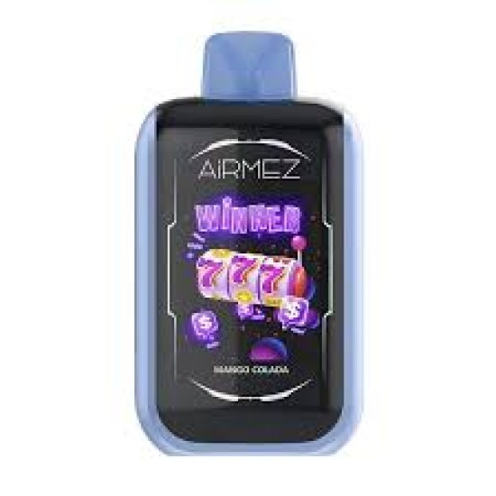 AIRMEZ MATRIX 25000 PUFFS DISPOSABLES 5CT/BX - MANGO COLADA AIRMEZ MATRIX 25000 PUFFS DISPOSABLES 5CT/BX - MANGO COLADA