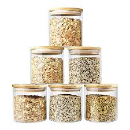 AIRTIGHT GLASS LED JAR 6PC/BX AIRTIGHT GLASS LED JAR 6PC/BX