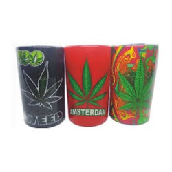 AIRTIGHT PLASTIC CAN LEAF DESIGN AIRTIGHT PLASTIC CAN LEAF DESIGN