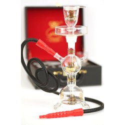AL FAKHER LED GLASS ON GLASS HOOKAH AL FAKHER LED GLASS ON GLASS HOOKAH