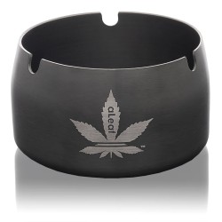 A LEAF ALLOY ASHTRAY A LEAF ALLOY ASHTRAY