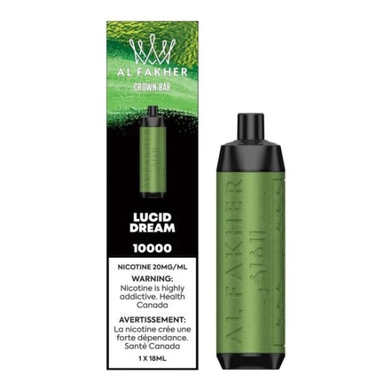 ALFAKHER CROWN BAR 12K PUFFS 5CT/BX - SPACE DREAM