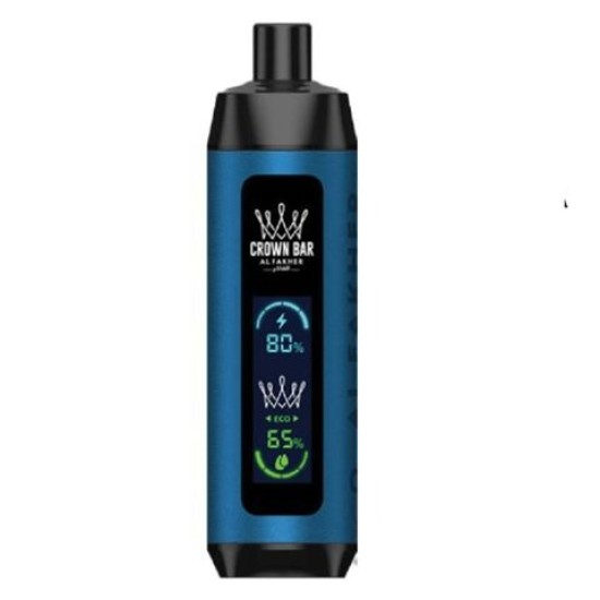 ALFAKHER CROWN BAR 8K PUFFS 5CT/BX - HUBBA
