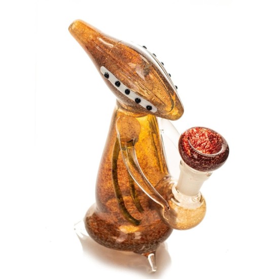 ALIEN GLASS HAND PIPE 3PC/PK