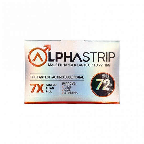 ALPHA MOUTH STRIP MAX MALE ENHANCEMENT 24PC/PK