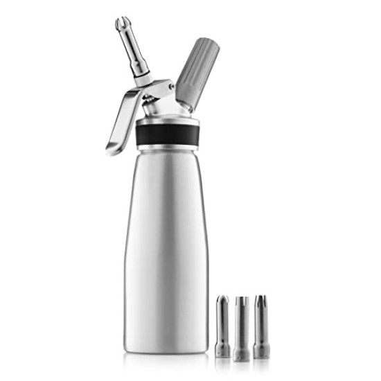 ALUMINIUM CREAM WHIPPER ASSORTED DESIGNS