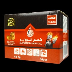 ALWAZEER CHARCOAL 1 KG 36PC/BX