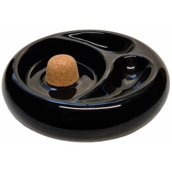 ASHTRAY CERAMIC 2 PIPE