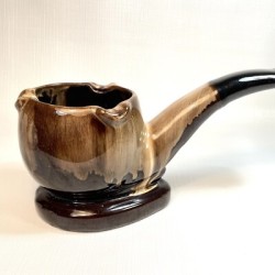 ASHTRAY CERAMIC PIPE