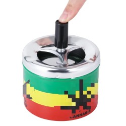 ASHTRAY PUSHDOWN LEAF