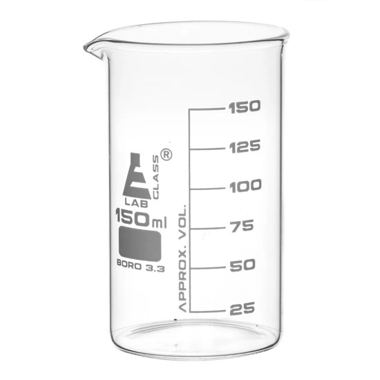 BEAKER GLASS 150ML BEAKER GLASS 150ML
