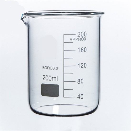 BEAKER GLASS 200ML BEAKER GLASS 200ML