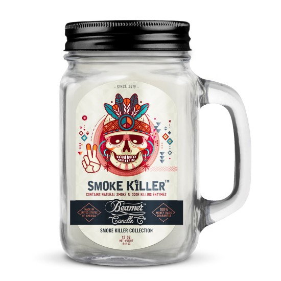 BEAMER CANDLE CO. SMOKE KILLER 12OZ CANDLE BEAMER CANDLE CO. SMOKE KILLER 12OZ CANDLE
