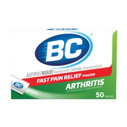 MED BC ARTHRITIS GREEN 6PK/12CT     1/12      NEW