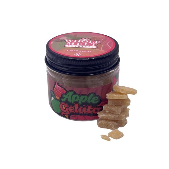 WHOLE MELT LIVE RESIN SUGAR DAB 1OZ - APPLE GELATO