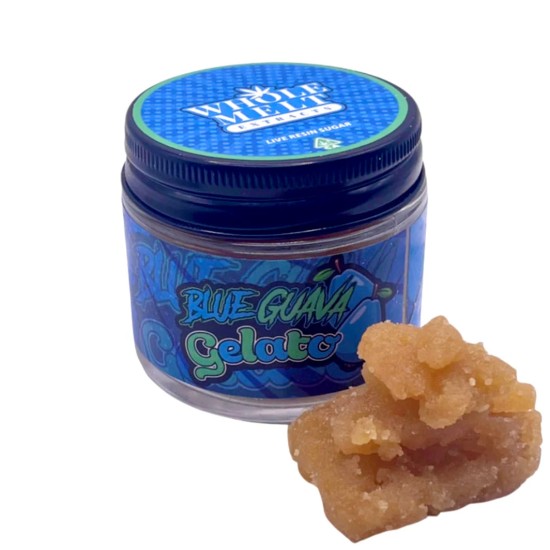 WHOLE MELT LIVE RESIN SUGAR DAB 1OZ - BLUE GUAVA GELATO