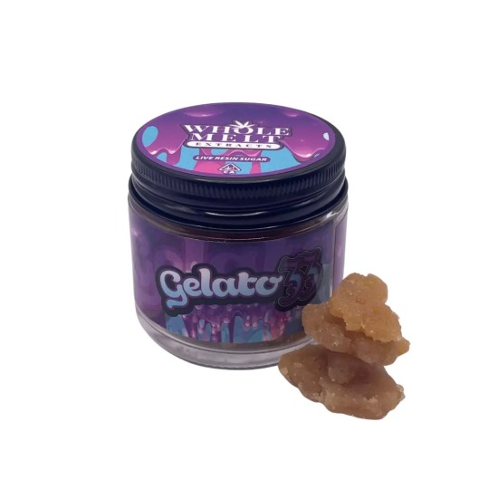 WHOLE MELT LIVE RESIN SUGAR DAB 1OZ - GRAPE GELATO