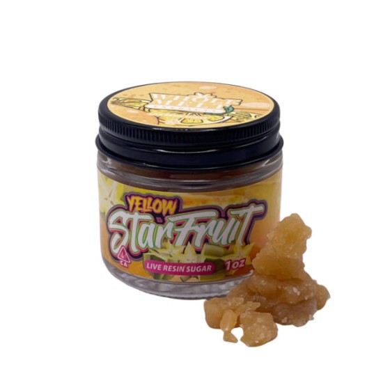 WHOLE MELT LIVE RESIN SUGAR DAB 1OZ - YELLOW STAR FRUIT