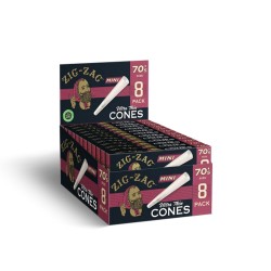 ZIG ZAG CONES 70'S ULTRA THIN MINI 800CT