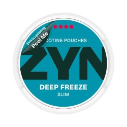 ZYN NICOTINE POUCHES 11MG 20PC/BX 5BX/PK - DEEP FREEZE SLIM