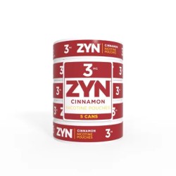 ZYN NICOTINE POUCHES 3MG 5PK - CINNAMON