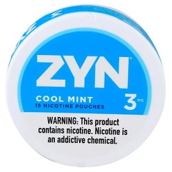 ZYN NICOTINE POUCHES 3MG 5PK - COOL MINT