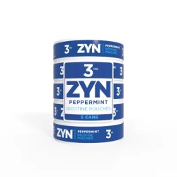 ZYN NICOTINE POUCHES 3MG 5PK - PEPPERMINT