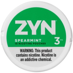 ZYN NICOTINE POUCHES 3MG 5PK - SPEARMINT