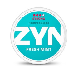 ZYN NICOTINE POUCHES 6.5MG 20PC/BX 5BX/PK - FREEZE MINT