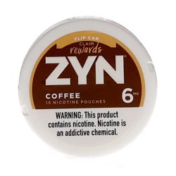 ZYN NICOTINE POUCHES 6MG 5PK - COFFEE