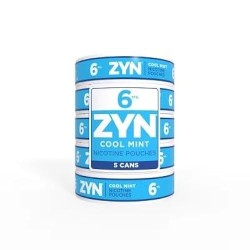 ZYN NICOTINE POUCHES 6MG 5PK - COOL MINT
