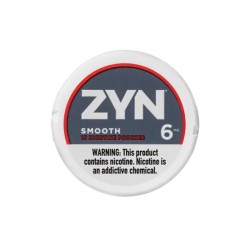 ZYN NICOTINE POUCHES 6MG 5PK - SMOOTH