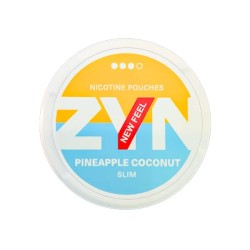 ZYN NICOTINE POUCHES 9MG 20PC/BX - PINEAPPLE COCONUT
