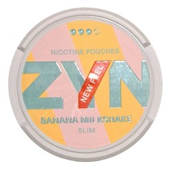 ZYN NICOTINE POUCHES 9MG 20PC/BX - BANANA MILKSHAKE