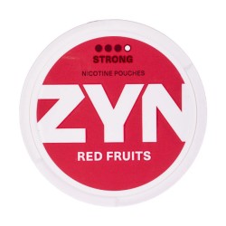 ZYN NICOTINE POUCHES 9MG 20PC/BX - RED FRUITS